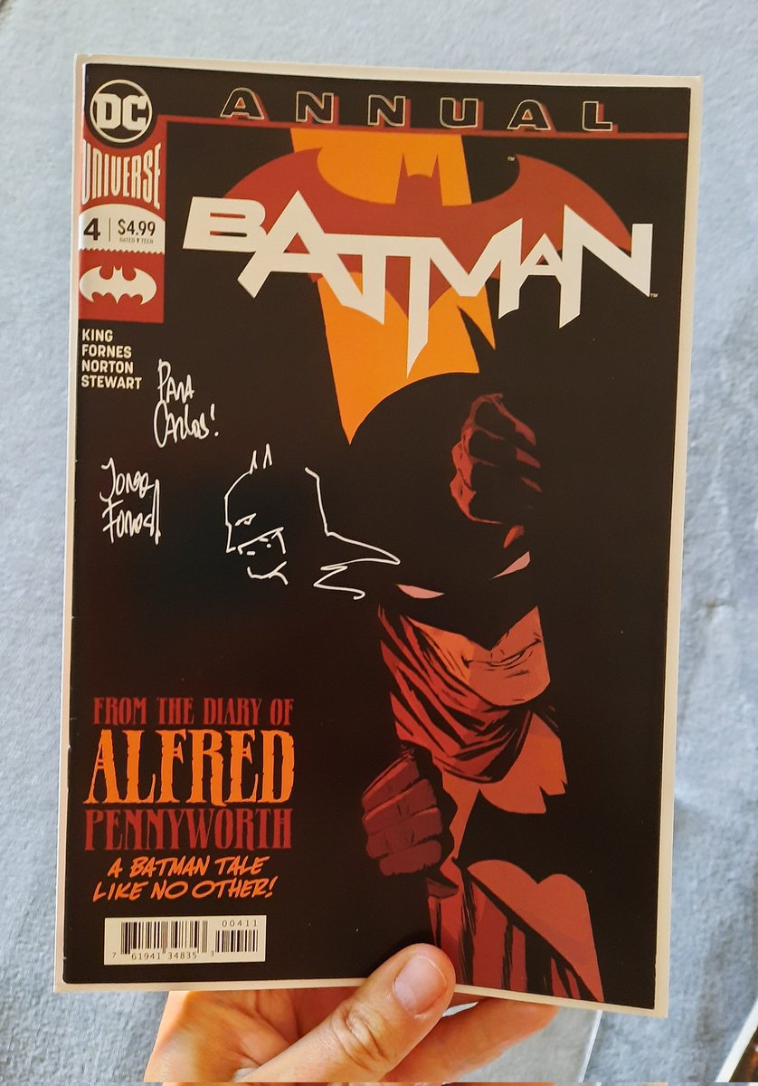 ¿Qué es mejor que te dediquen un comic-book? ¡Que te lo dediquen con sketch! Atención a estas maravillas de <a href="/TeddyKrist/">Teddy Kristiansen</a> y <a href="/jfornes74/">Jorge Fornés</a>. 
En #comicaviles.