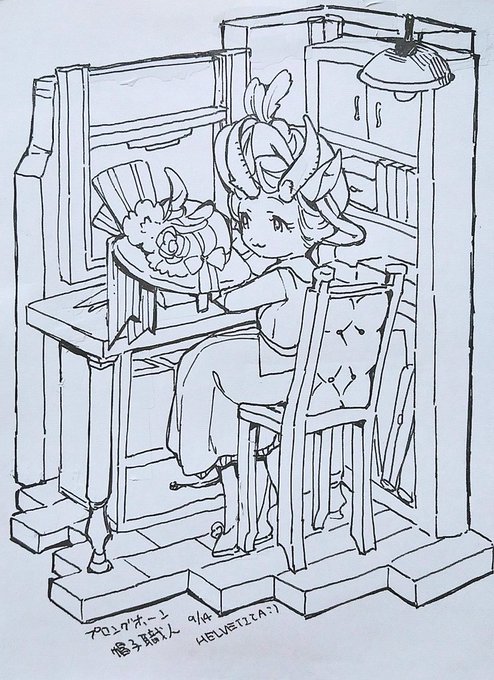 #絵柄が好みって人にフォローされたい

毎日鯨偶蹄目×ヴィネットなアナログ絵描いてます
あとぽっちゃり娘も描きます 
