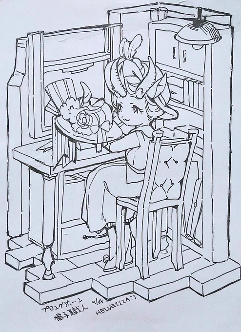 #絵柄が好みって人にフォローされたい

毎日鯨偶蹄目×ヴィネットなアナログ絵描いてます
あとぽっちゃり娘も描きます 