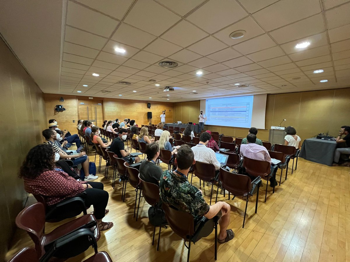 abgradeurope's tweet photo. #AbGradEPEC is underway in Granada!
A new collaboration between @abgradeurope and @epec_epn to bring together early-career planetary scientists and astrobiologists ahead of #EPSC2022 https://t.co/COkcNhRDwY