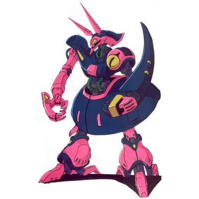 武装が恐ろしく使い勝手悪そうなモビルアーマー(?) 