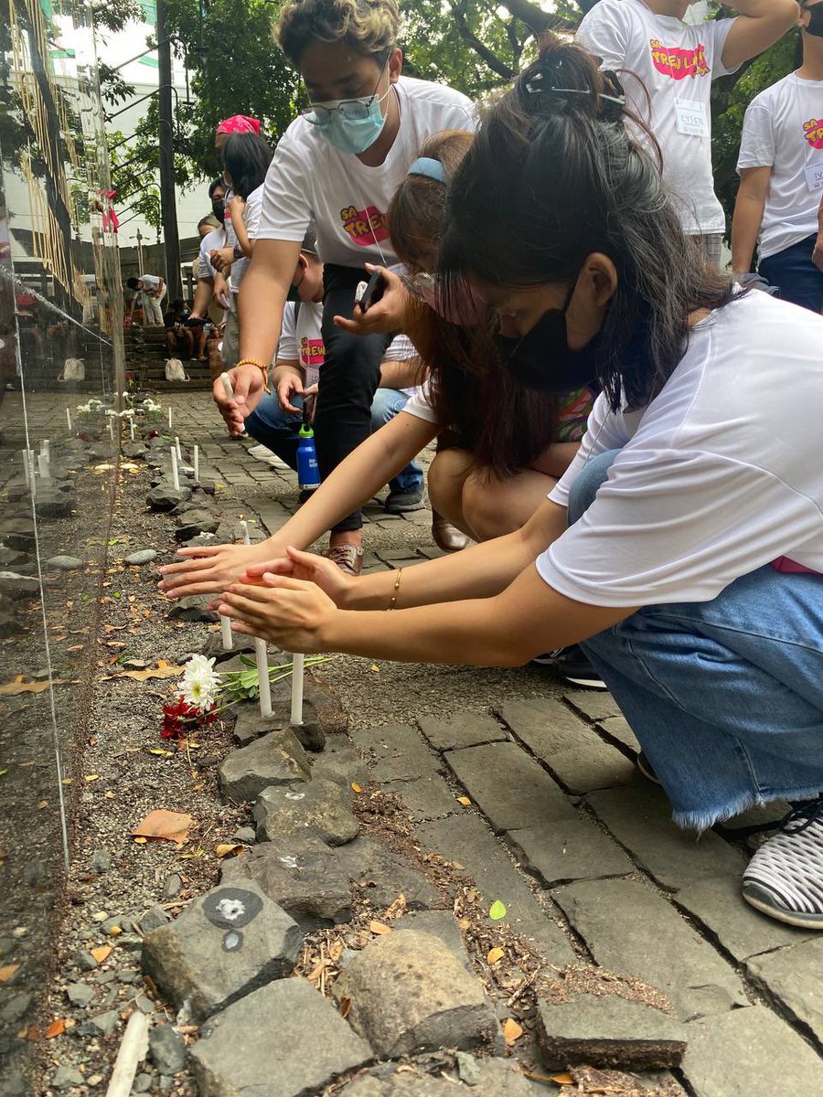 leahnavarro's tweet photo. This is so important. The young must never forget the horrors of dictatorship under Marcos. We leave it to you to never allow a repeat. 
#ML50 https://t.co/BeVYo7Sqy0