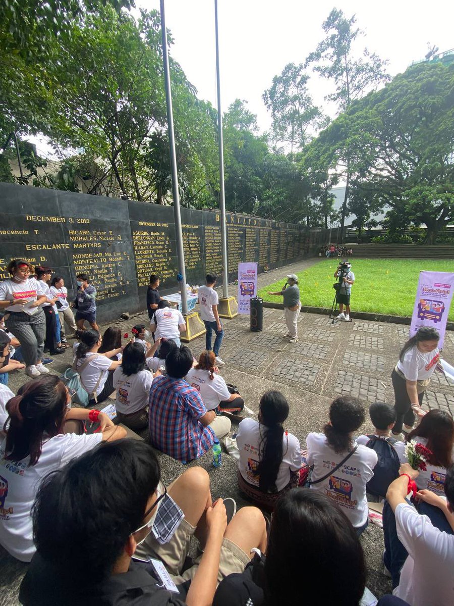 leahnavarro's tweet photo. This is so important. The young must never forget the horrors of dictatorship under Marcos. We leave it to you to never allow a repeat. 
#ML50 https://t.co/BeVYo7Sqy0