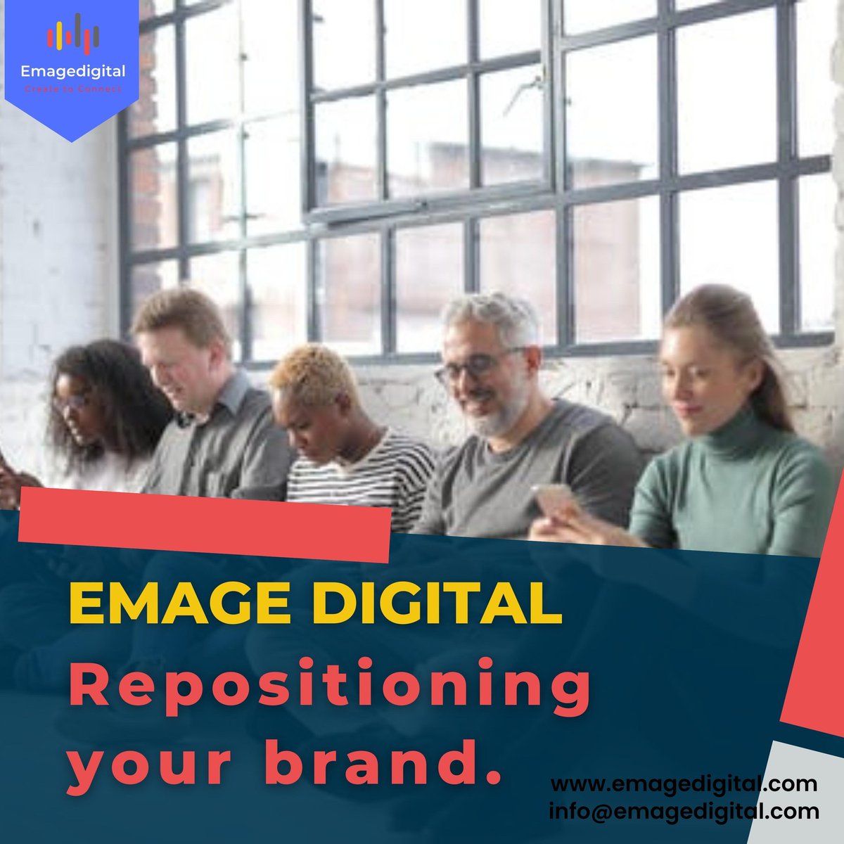DigitalEmage's tweet photo. Building your brand with a passion.

For a free consultation, please contact us:
info@emagedigital.com
https://t.co/60UCSOXw6N
#contentmarketing #digitalmarketing #marketing #socialmediamarketing #socialmedia https://t.co/rJ2j4t5nd8