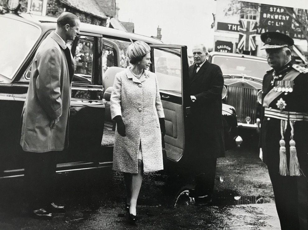VisitEastbourne's tweet photo. Remembering Queen Elizabeth II’s visits to Eastbourne, pictured here in the 1960s. https://t.co/GHm48yCrn8