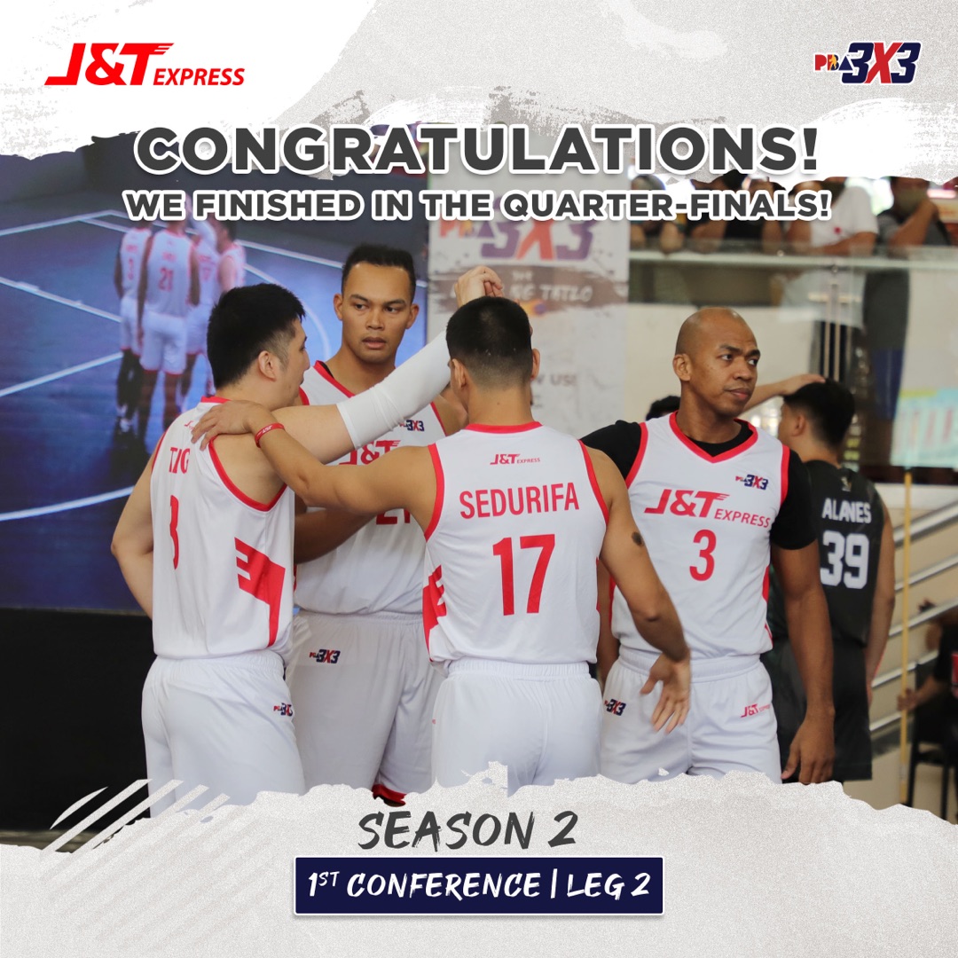 jntexpressph's tweet photo. Salute to our #JNTeam for their hard work and dedication. 🙌

We’ll come back stronger than ever on the succeeding legs. 💪🏻

Tuloy lang ang laban! See you on Leg 3, mga ka-J&amp;T!

#JNTLaban
#LakasNgTatlo
#ExpressYourOnlineBusiness
#jntexpressph https://t.co/zpffoUqkoW