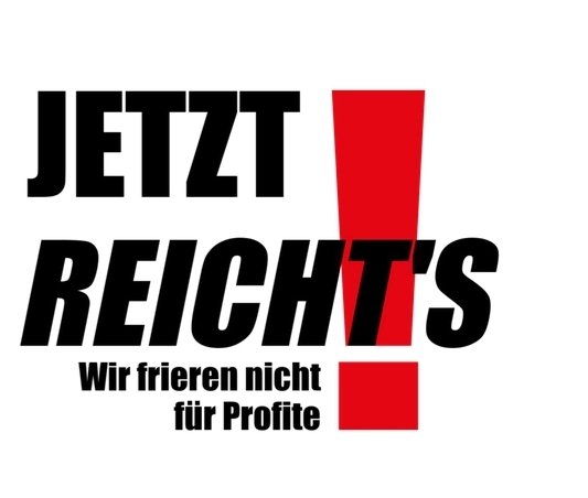 Jetzt reicht‘s! – Wir frieren nicht für Profite! Unser #Leipziger Bündnis für soziale &amp; klimagerechte Lösungen in der Krise ist am Start. Über 30 Organisationen tragen den Protest. Am 15.10.22 demonstrieren wir. Spread the word! jetzt-reichts.net