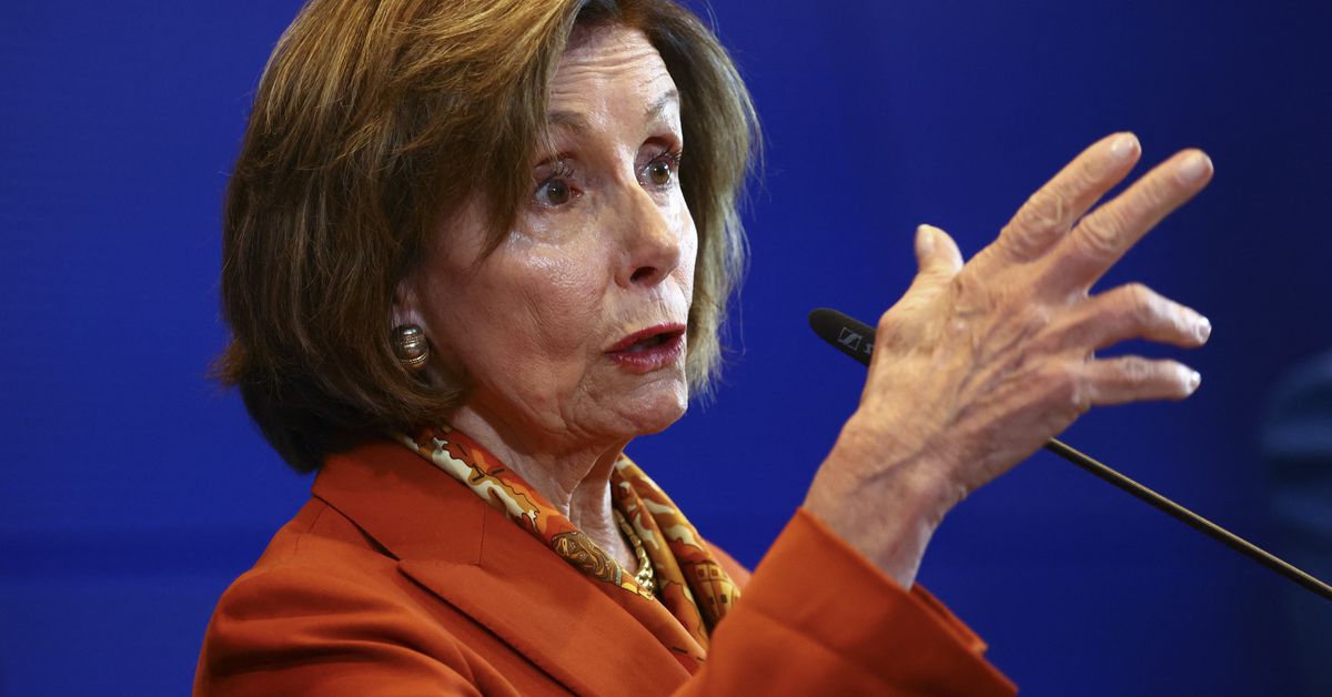 Pelosi condemns 'illegal' attacks by Azerbaijan on Armenia reut.rs/3QT7YID