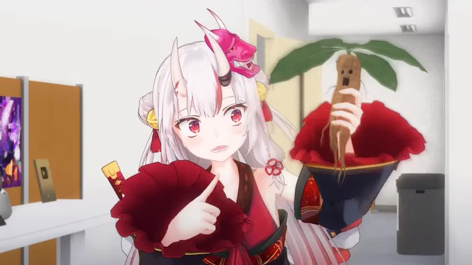 シオンちゃんのマンドラゴラ先生が変わり果てた姿に…w 