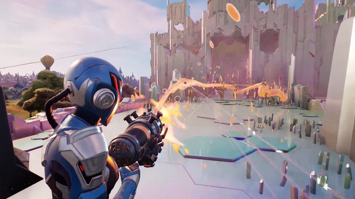 HYPEX's tweet photo. This weapon is called "Unstable Liquid Gun" and it releases later this season! https://t.co/uyXMKFEl4l
