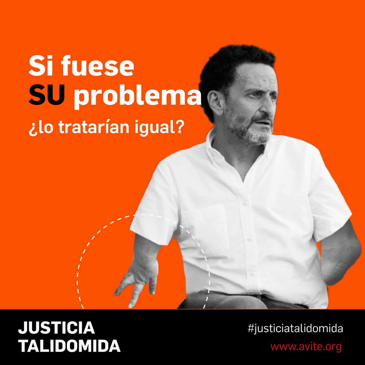 Si fuese su problema ¿lo tratarían igual? Más info en avite.org