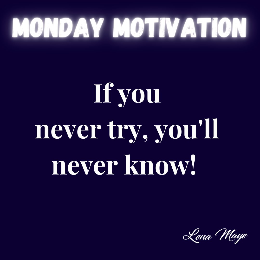 Lena_Maye's tweet photo. Try something different, or do something you've always wanted to do! You might be surprised...
#lenamayecare #naturallydoesit https://t.co/9eKeFNesmM