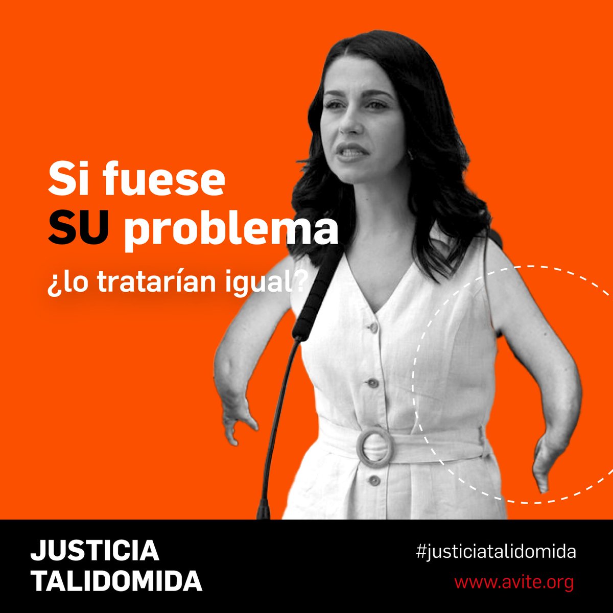 Si fuese su problema ¿lo tratarían igual? Más info en avite.org