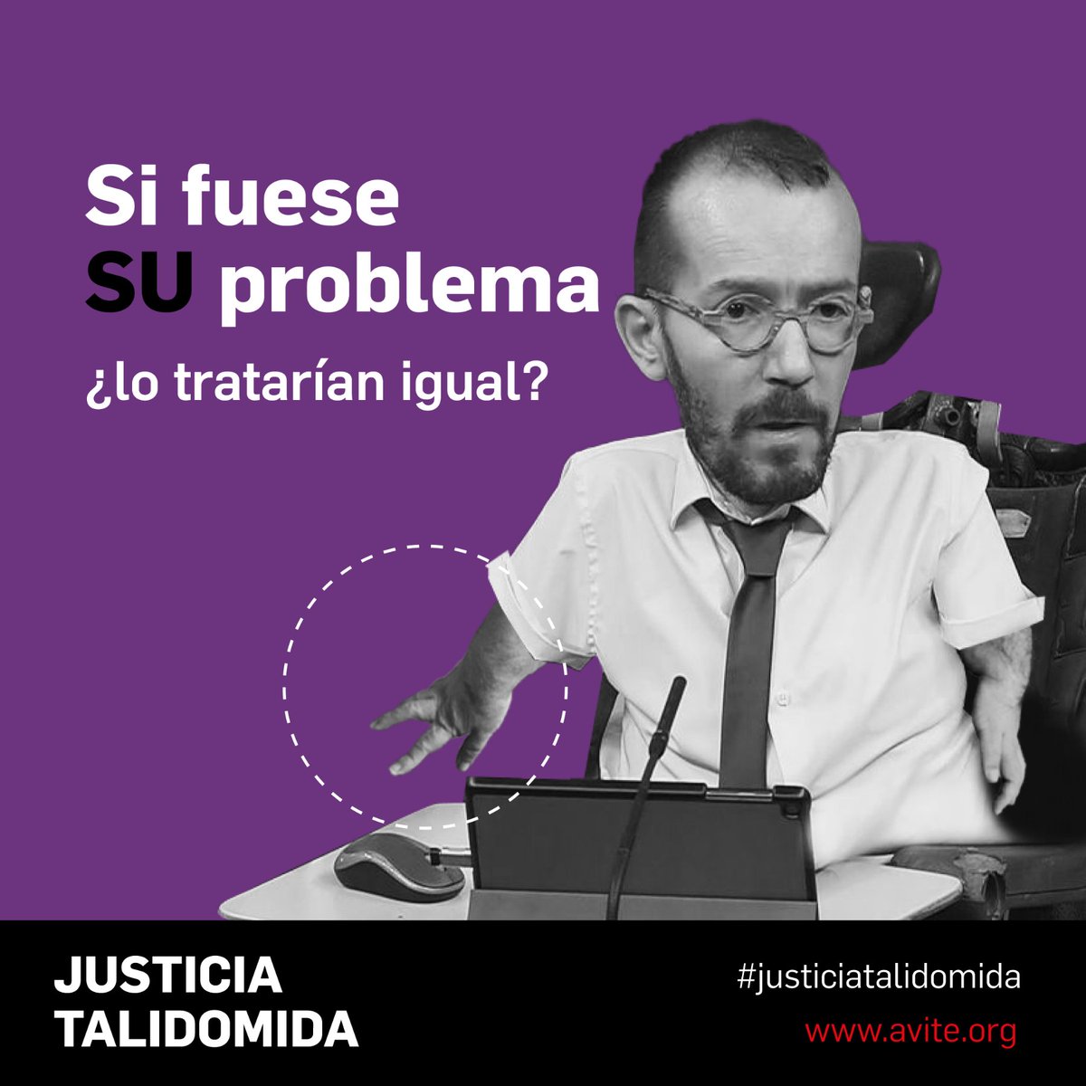 Si fuese su problema ¿lo tratarían igual? Más info en avite.org