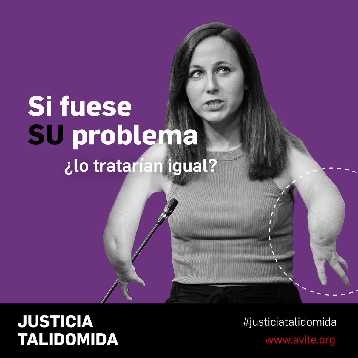 Si fuese su problema ¿lo tratarían igual? Más info en avite.org