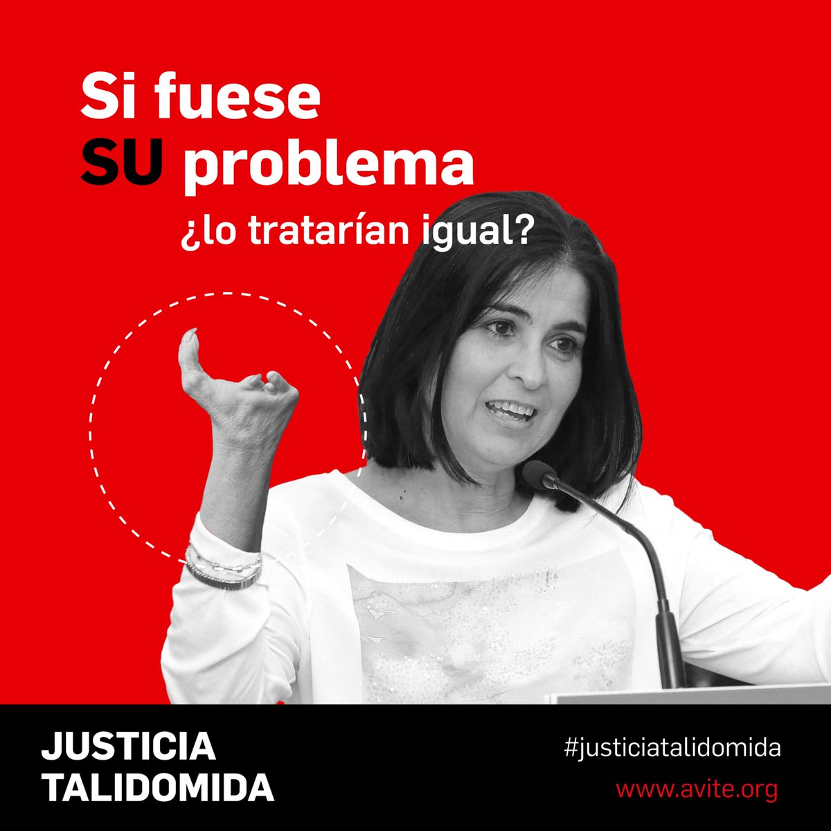 Si fuese su problema ¿lo tratarían igual? Más info en avite.org