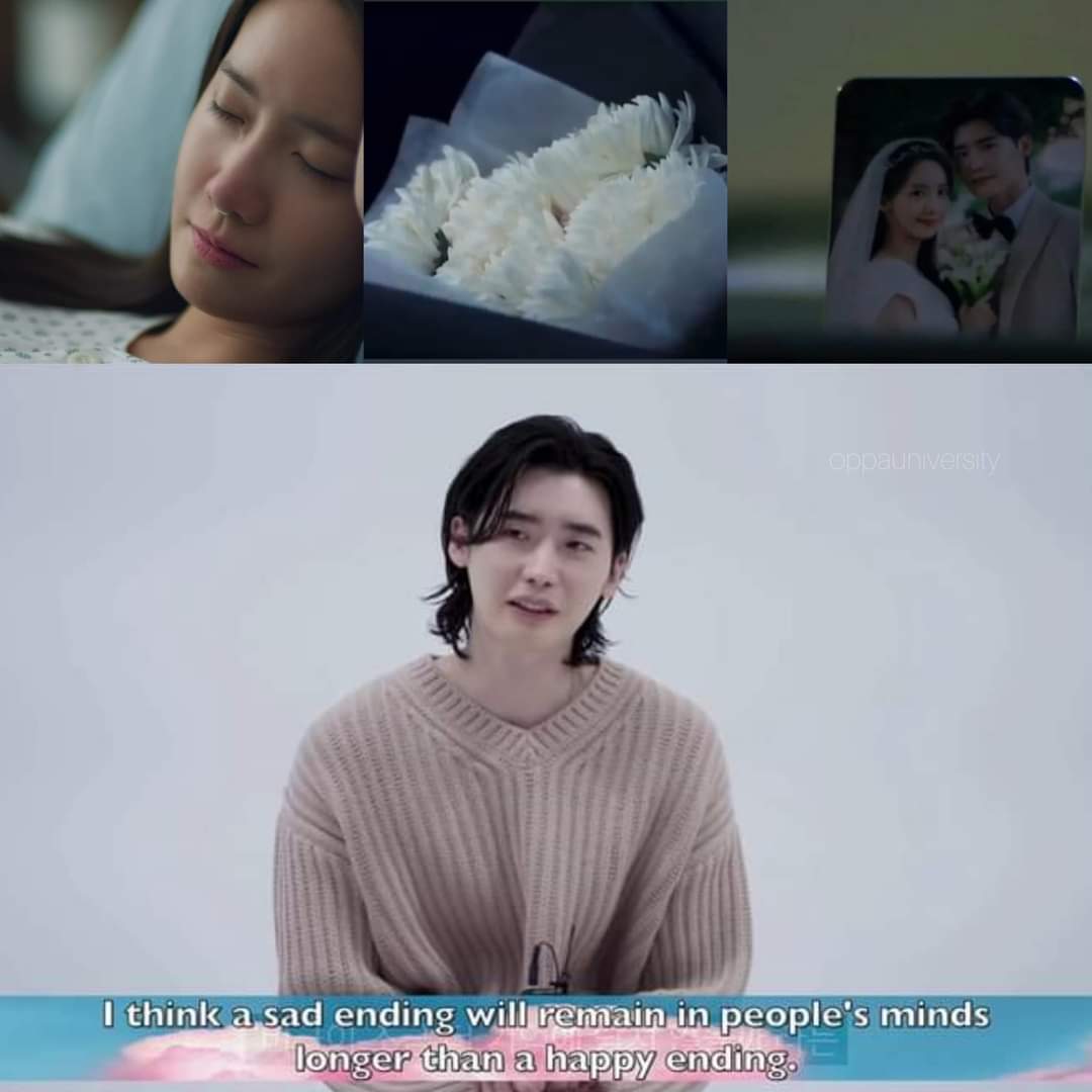 sam_wiilche's tweet photo. Ito pala yong dahilan kung bakit sad ending ang Big Mouth, gusto nyang tumatak sa isip natin,tama ka at hindi lang tumatak nag iwan din ng sugat sa puso namin ang pinili nyong ending🥺💔😭
#BigMouthEp16 #LeeJongSuk #YoonA https://t.co/fP97SmuCDo