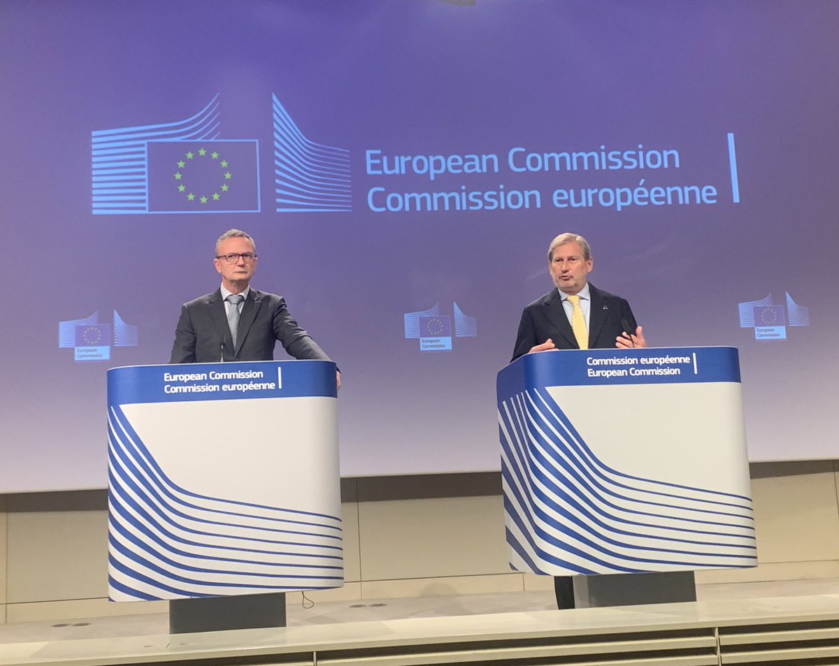 UEFrance's tweet photo. ⚖️ Face aux atteintes à l'état de droit en Hongrie 🇭🇺, nous proposons aujourd'hui aux États membres de suspendre 65% des paiements relatifs à 3 programmes opérationnels de la politique de cohésion 🇪🇺

Cela représente environ 7,5 milliards € → https://t.co/6utQxlpaiK

#RuleOfLaw https://t.co/LOAQcs4Lbd