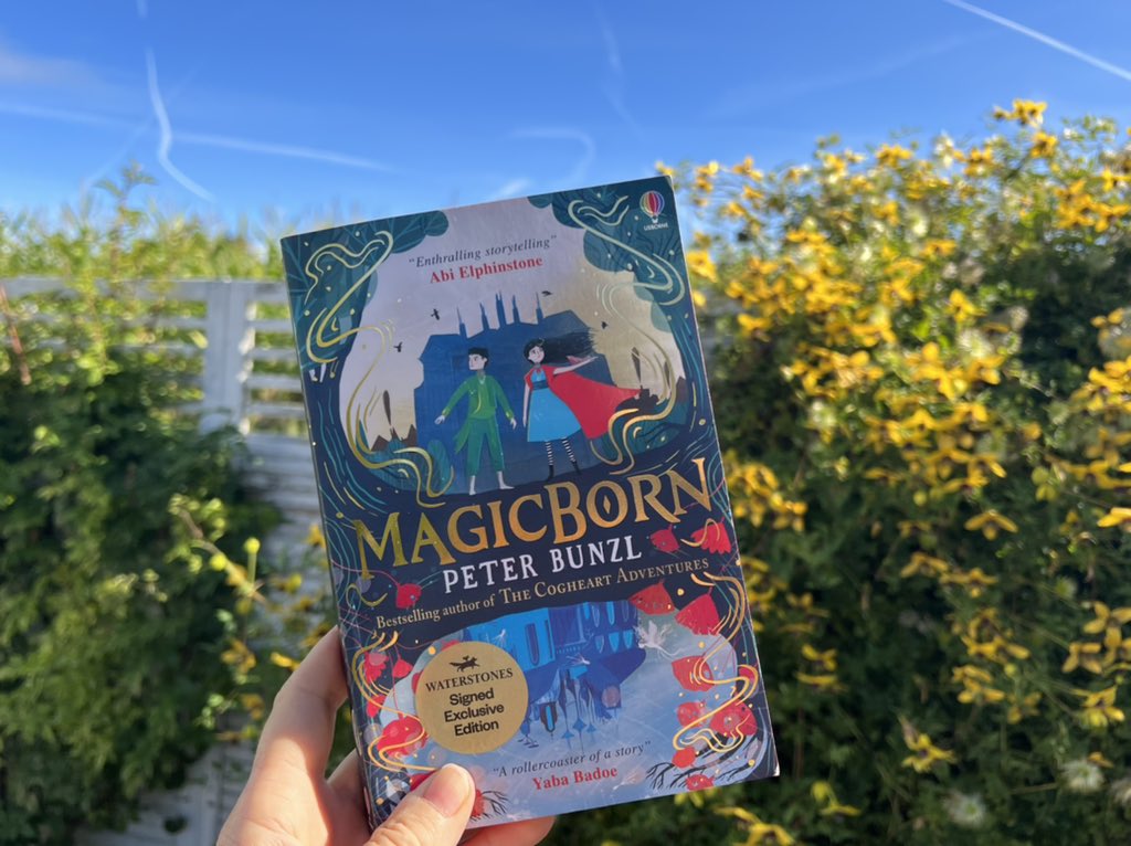 HSNorup's tweet photo. It’s a beautiful day and I’m off on a hike with friends in a green wood. Already looking forward to getting home again to this enchanting tale.
#amreading #Magicborn https://t.co/s8ujLVnghy