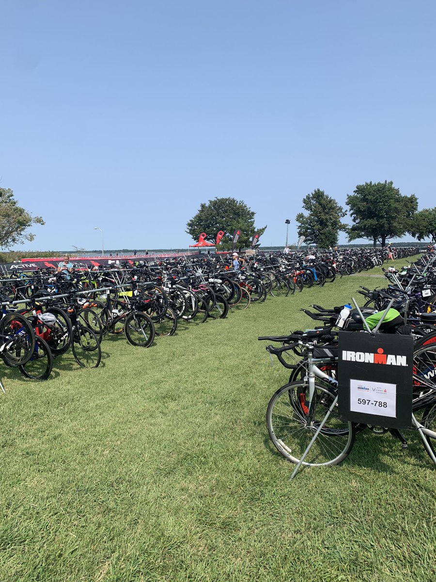 Great Saturday in Cambridge MD for an #ironman race yesterday The race volunteers were fantastic! #podiumorbust