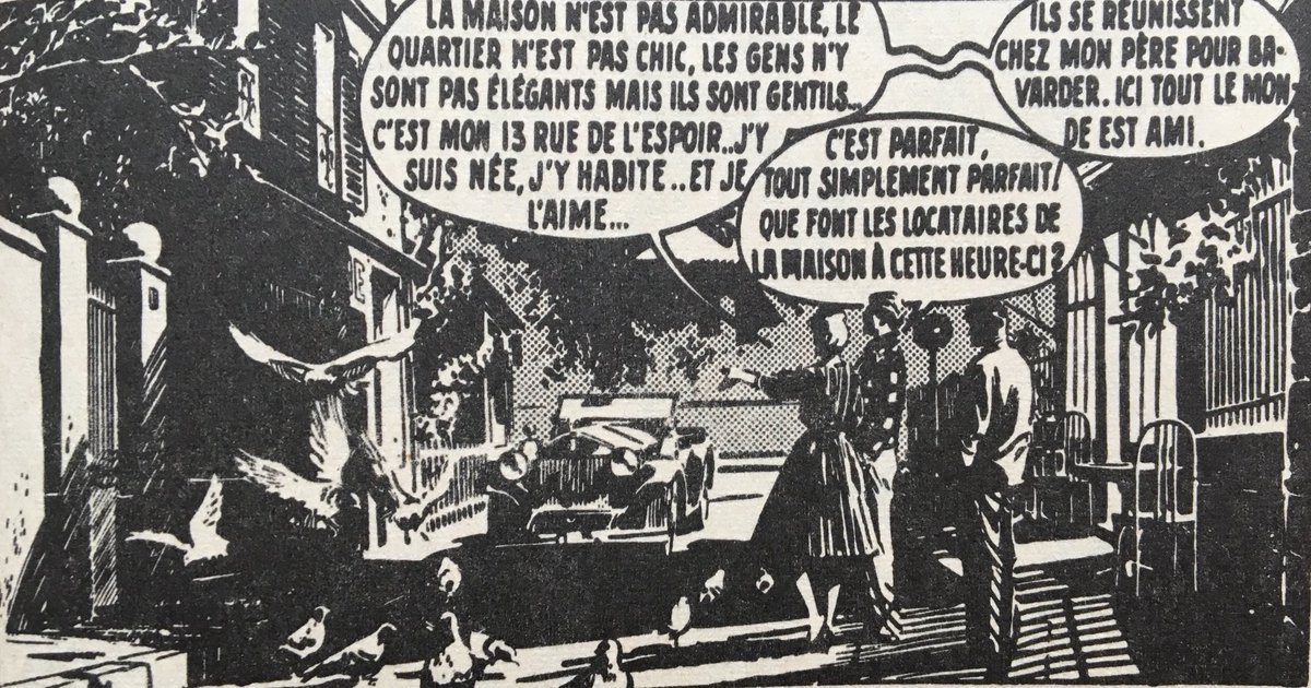Paul Gillon, « 13 rue de l'Espoir », avec Jacques et François Gall, 1960s 