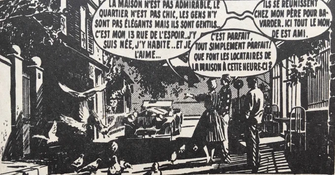 Paul Gillon, « 13 rue de l'Espoir », avec Jacques et François Gall, 1960s 