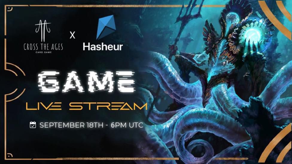 🥚Reach 500 RT and win a premium pack 🔥

Tonight at 6:00pm UTC we will be live with <a href="/PowerHasheur/">Hasheur</a> 
You will discover the last update of <a href="/CrossTheAges/">Cross The Ages</a> with a lot of evolution
twitch.tv/hasheur/
Make this live an epic moment 📣