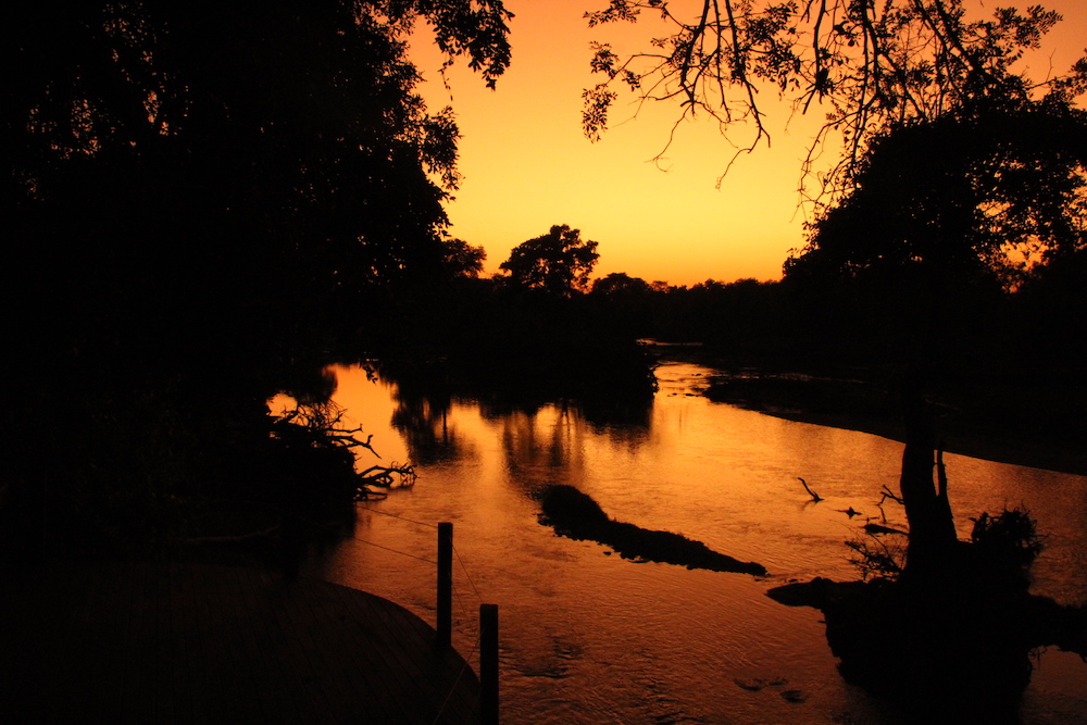 An incredible safari season so far: lion, cheetah, leopard, ardwolf, aardvark, spotted hyeanas... Our new film 'co-creating community tourism experiences' is out next week. I leave you with this wonderful view from our Limpopo Camp #Botswana Have a wonderful Sunday - Alexandra 😊