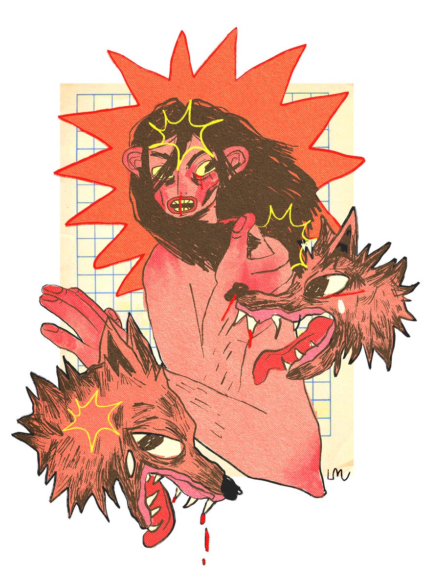 mimblucia's tweet photo. Crunch! #illustration #digitalart https://t.co/Xeg3WXHfvH