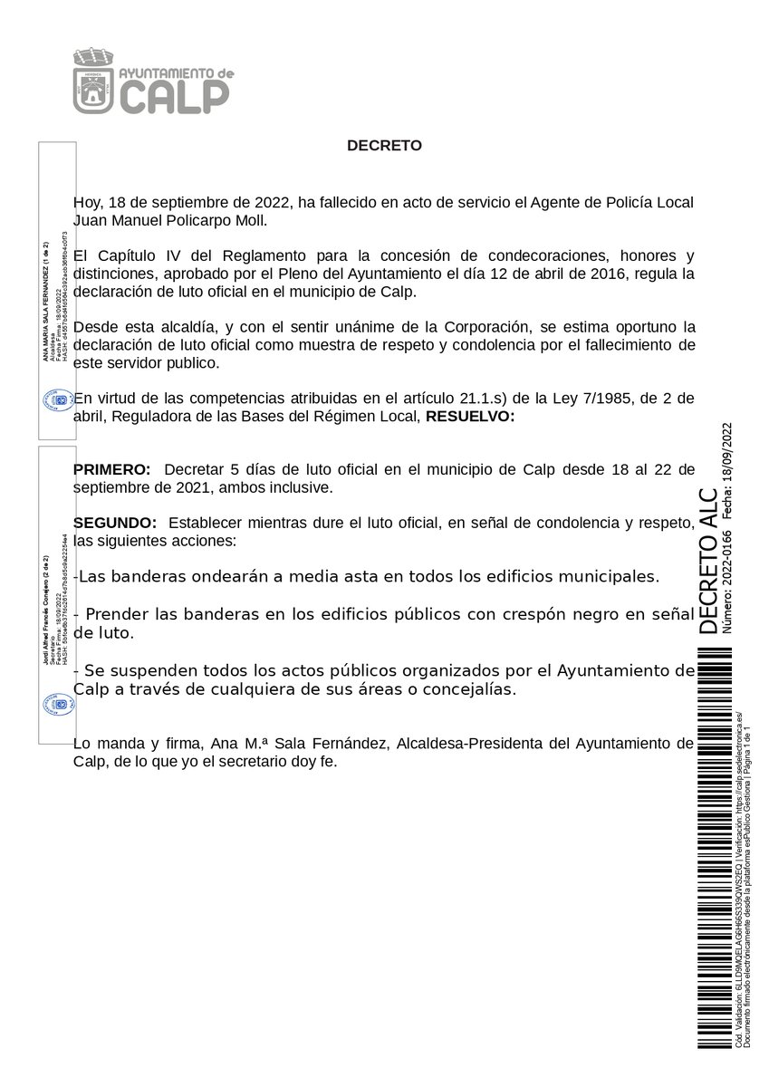 Ayuntamiento de Calp tweet media