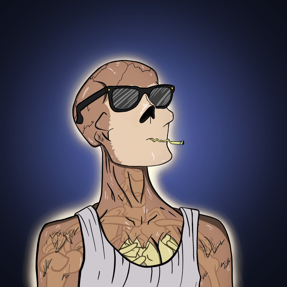 ouloulouh420's tweet photo. Gm 🪦🍃 I hope all my @TombStonedHS fam have a good Sunday ! My skeleton will ride in the collider today 🦧 https://t.co/NVZCgyQSTt