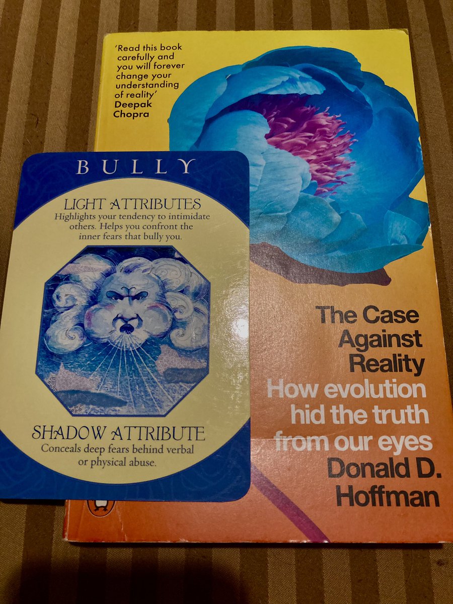WritesAbroad's tweet photo. If you’re wondering- it’s never not spot-on, but not always in such an obvious way. Some, you have to read the book to understand. For example, this one made me curious to read. (Ended up being about how I let my concept of reality push me around): https://t.co/RVGcSEstDc