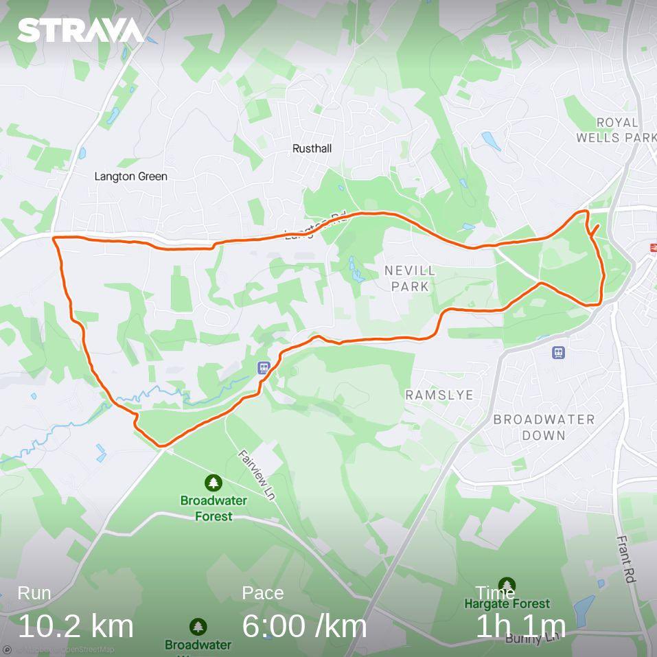 mrsjopaton's tweet photo. Check out my run on Strava.
https://t.co/ZMT7YupH0I https://t.co/tW99AebFhC