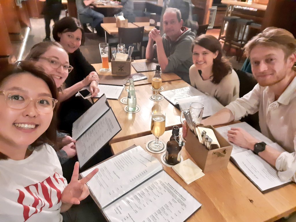 KhsFiona's tweet photo. So grateful for the reunion in Bochum with @EbertLab at @ruhrunibochum. Thank you for having us! 
Lovely to meet you Natalie and @AlbanMariette so good to see you too! https://t.co/sl5wlj8519