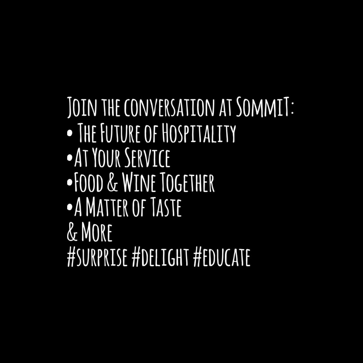 sommitireland's tweet photo. Sunday morning #SommiT blast 🗞 
#paneldiscussions #hospitality https://t.co/XHBHAMsQiI