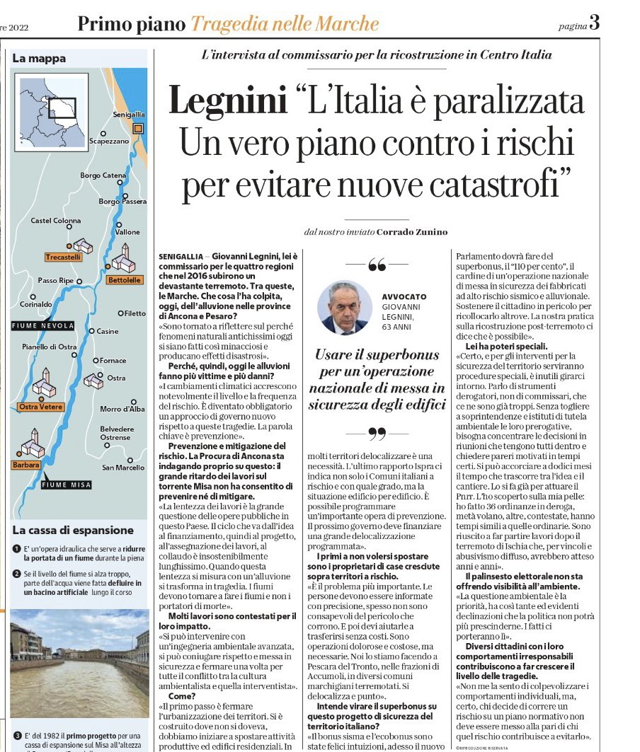 Giovanni Legnini (@giovannilegnini) on Twitter photo Dobbiamo usare il #superbonus per un’operazione nazionale di messa in sicurezza degli edifici, ne ho parlato in questa intervista a <a href="/repubblica/">Repubblica</a>
#AlluvioneMarche
#Marche #18settembre Dobbiamo usare il #superbonus per un’operazione nazionale di messa in sicurezza degli edifici, ne ho parlato in questa intervista a <a href="/repubblica/">Repubblica</a>
#AlluvioneMarche
#Marche #18settembre