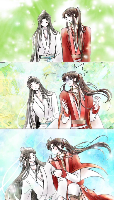 うたたね

塗ったー🎨🖌

#天官賜福  #天官賜福アニメ #TGCF #花怜  #hualian 