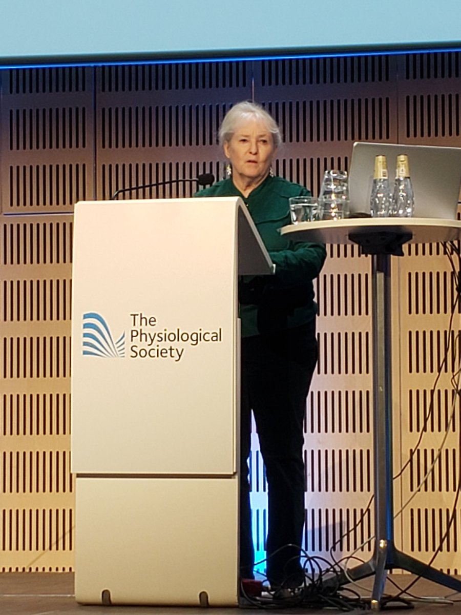 BSCIProf's tweet photo. APS President giving the Otto Hutter Teaching of Physiology Prize Lecture from the Physiological Society @APSPhysiology 
@physoc #APSTEACHING https://t.co/gl6DV0eHPE