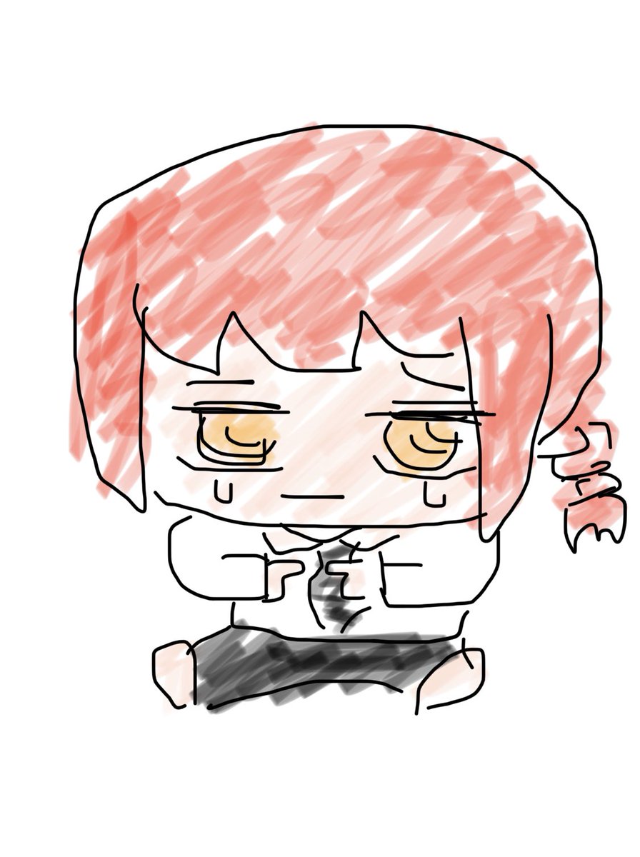 チェンソーマン「今日の愚かな指描きうま絵 #チェンソーマン #chainsawman 」|くんのイラスト