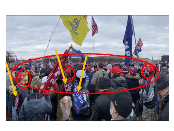 Nightvi17337331's tweet photo. I've prev suggested #SeditionFlagTenna could be #SeditionComms mobile antenna, & backpacks w/ little flags may be comms guys w/ repeaters or tech skills.
P1-u've seen this pic, but now notice the 3-4 flags & bkpk w/ lil flags, & P2=blk antenna btwn legs
@capitolresearc3 /1 https://t.co/zb6Or3mEJ3
