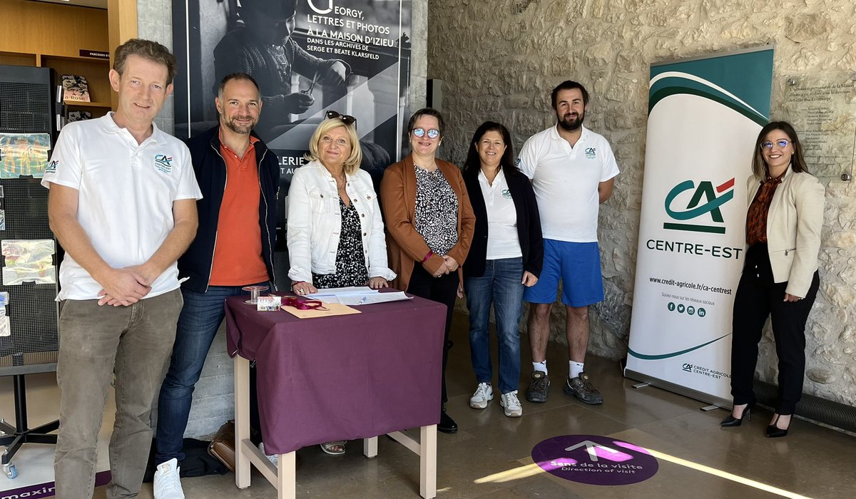 estelle_page's tweet image. Initiative Locale à la Maison d’Izieu en présence des Caisses Locales de Belley, Morestel et Les Avenières. 😃#JourneesDuPatrimoine @ca_centrest @memorializieu #mutualisme #societariat