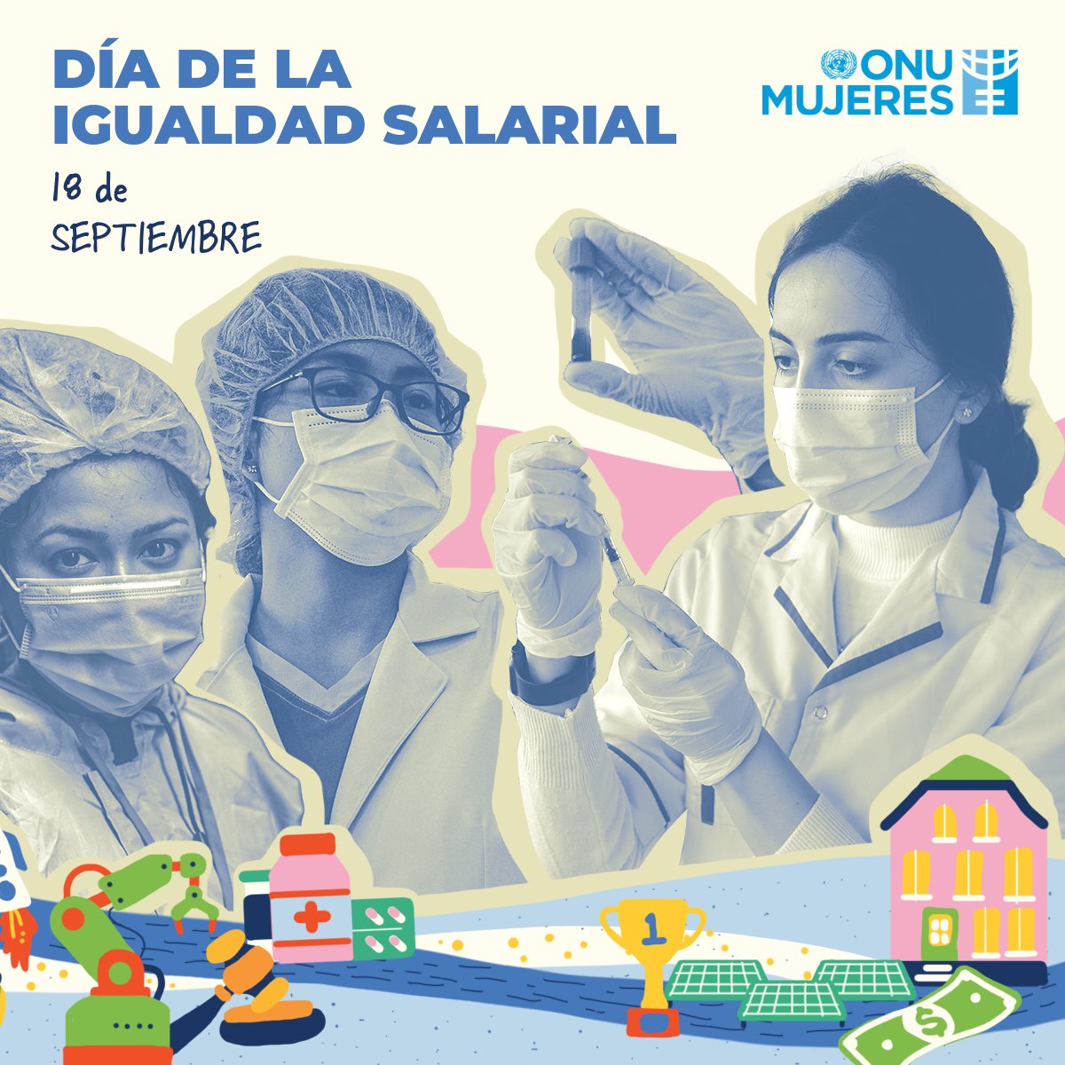 En el Día de la igualdad salarial hacemos un llamado a un salario igual por un trabajo de igual valor y leyes que protejan este derecho. ​#IgualdadSalarial