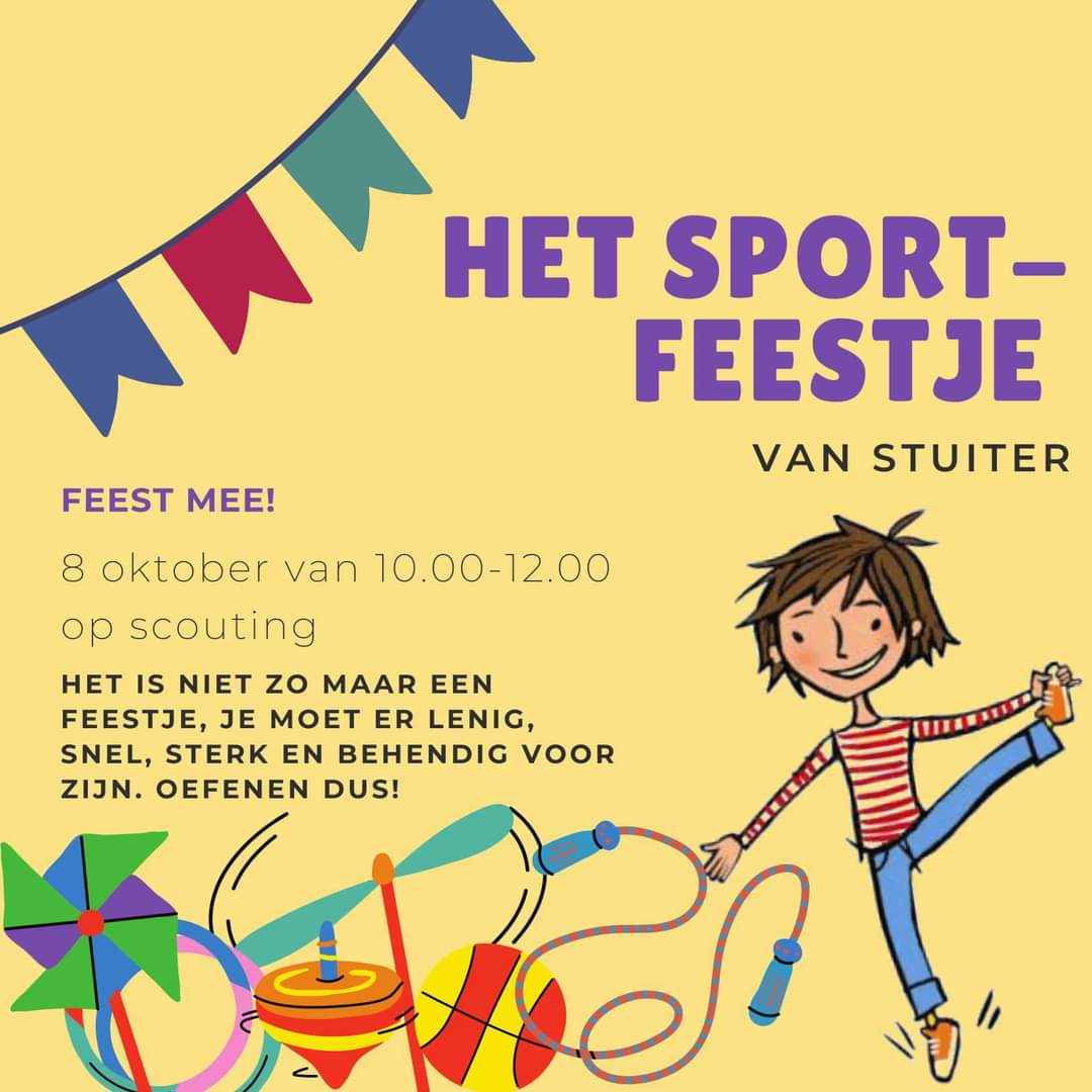 ScoutingGAG's tweet photo. ....er komt zelfs een feestje! Kom jij ook? https://t.co/RR1BJa0K1O