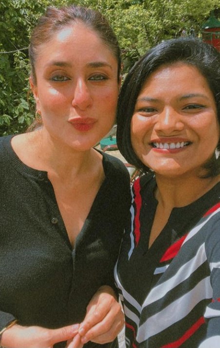 MegaStarKareena's tweet photo. #Throwback 
Just a reminder 
#DevotionOfSuspectX on it's way 
#KareenaKapoorKhan 
#tiffin bebo in a role, like never seen before https://t.co/JhR0T0SV3s