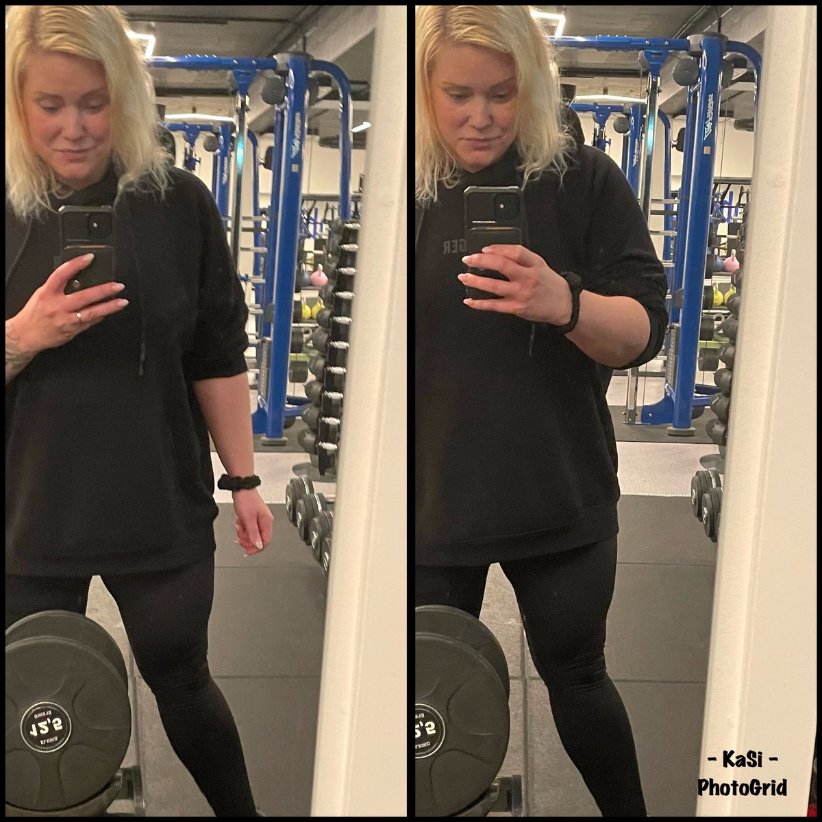 I had a great #legday 🙌 Can see a little #quad peeking out 😄 And then the rest of the week was ruined by a restaurant that messed up my order so that I ate #gluten 😤 Next week I only eat at home 😅 #girlswholift #celiacdisease