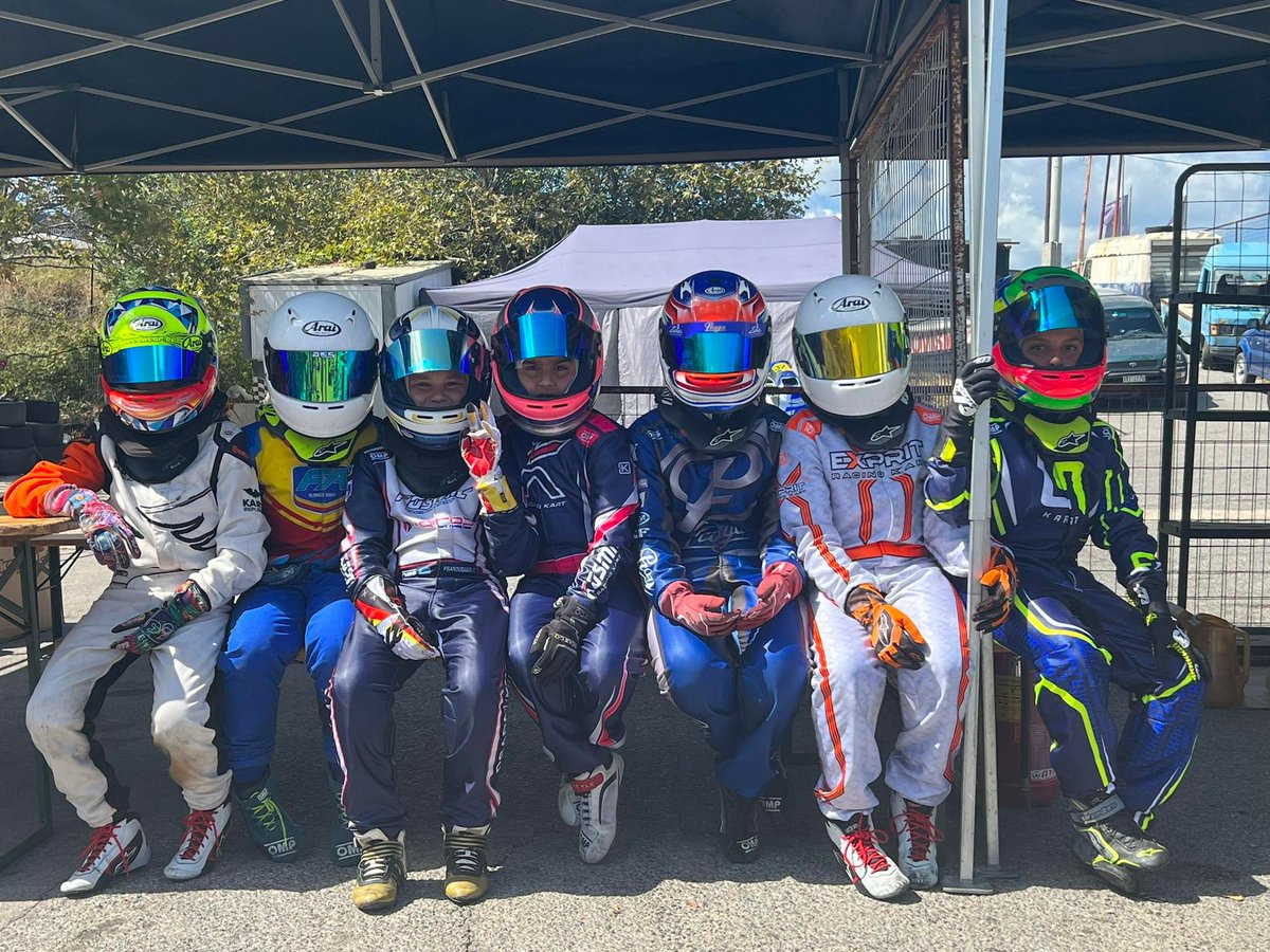 IAMEGreece's tweet photo. ΜΙΝΙ Warriors, ready for action!
#IAME #IAMESeriesGreece https://t.co/Meo6Ejg4m0