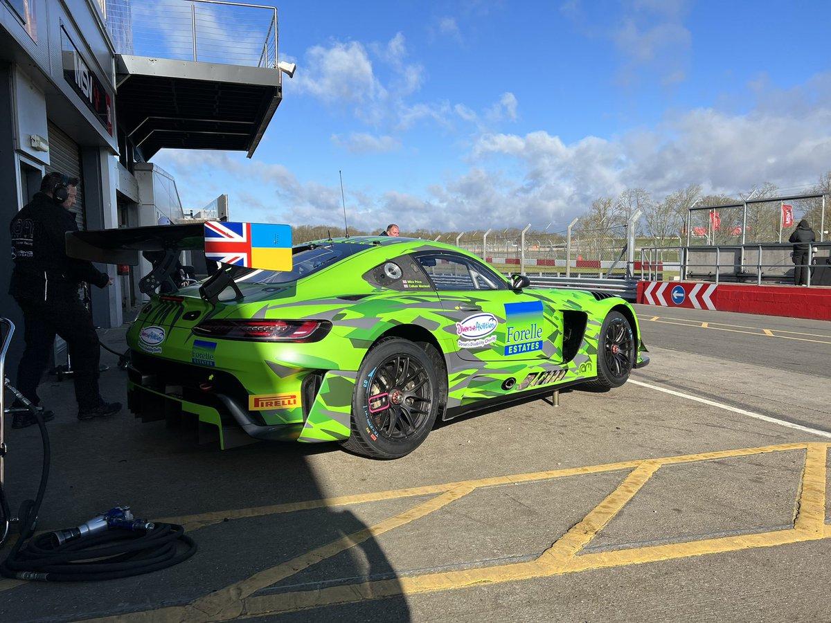 Race day here at Donington Park for GT Cup. We had a good start by topping the times in Free Practise so looking forward to the races. <a href="/BlocksWorkz/">BlocksWorkz</a> #nft #Crypto