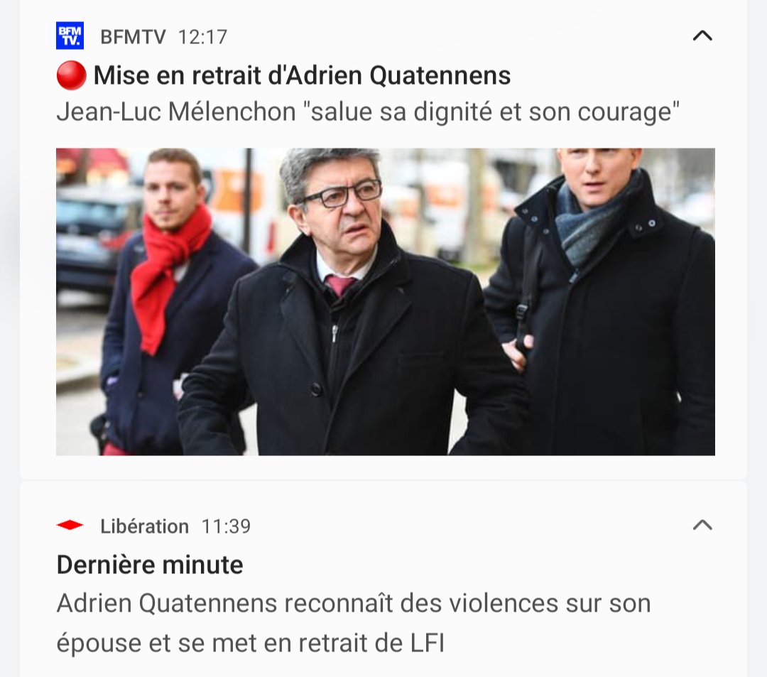 ADugrain's tweet image. La dignité et le courage d'un Député donneur de leçon qui porte la main sur sa femme. On voit bien la déconnexion complète de #Melenchon et la "sincérité" de son engagement.