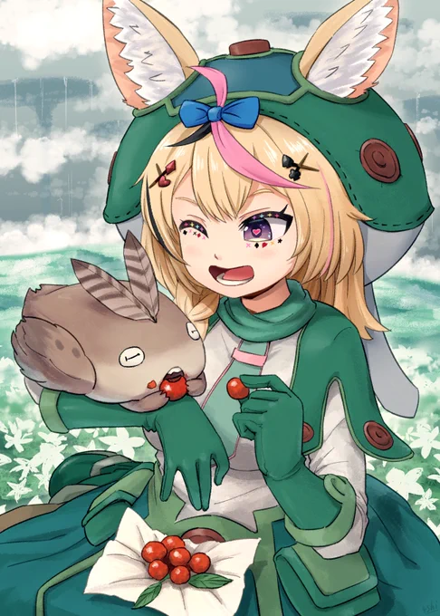ポルシュカ と ムメイニャ#絵まる 