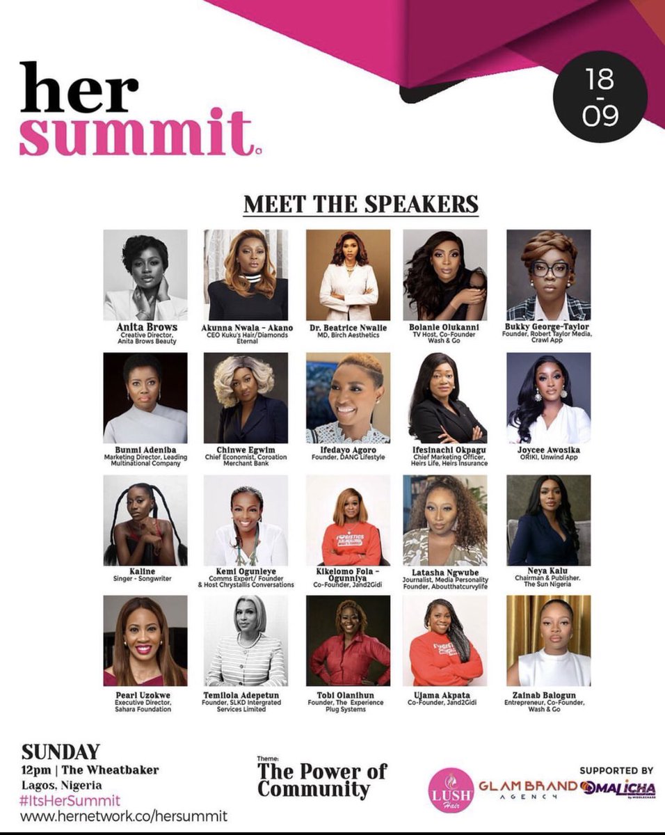 HerNetworkOnlne's tweet photo. On this day! #Itshersummit
We can’t wait to host you Queens 💃🏻💃🏻.
#HerNetwork #Bold22 https://t.co/advopjlPrL